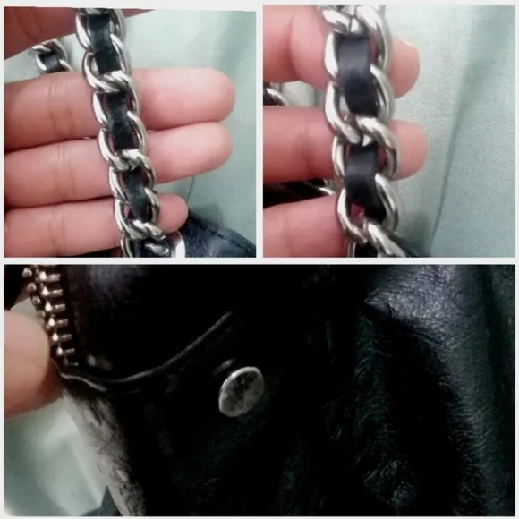 Rebecca Minkoff convertible black leather crossbody bag, EUC - Picture 8 of 8